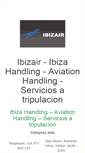 Mobile Screenshot of ibizair.com